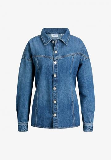 Джинсовая блузка