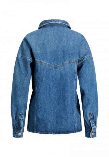 Джинсовая блузка