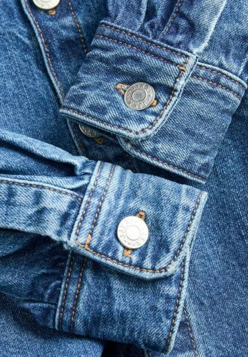 Джинсовая блузка