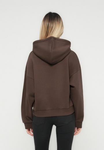 Пуловер с капюшоном