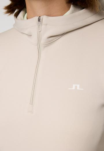 Пуловер с капюшоном