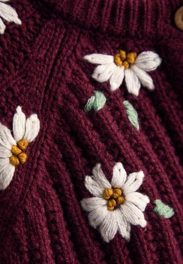 Вязаная кофта