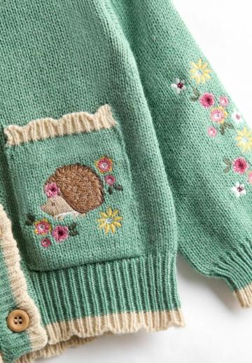 Вязаная кофта