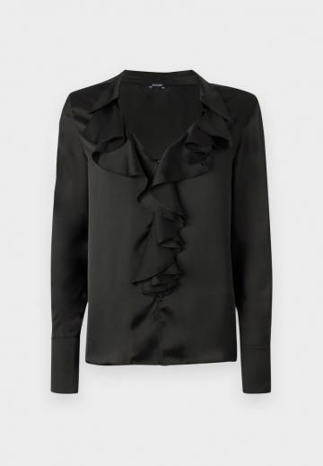 Атласная блузка