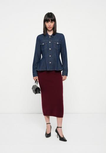 Джинсовая блузка