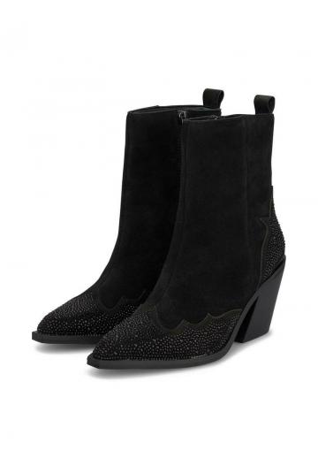 Полусапожки на высоком каблуке