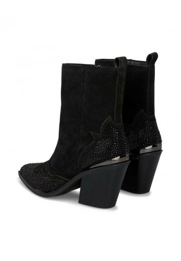 Полусапожки на высоком каблуке