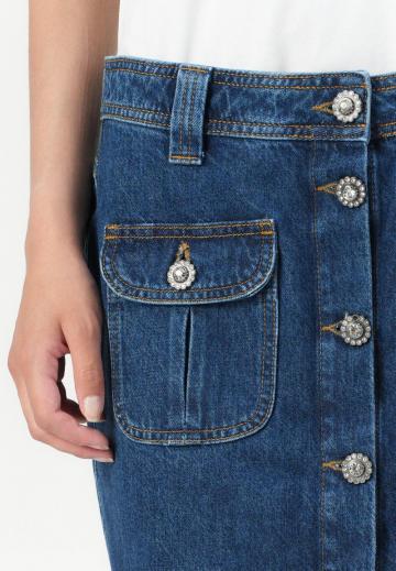 Джинсовая юбка