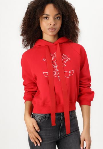 Пуловер с капюшоном