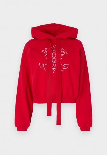 Пуловер с капюшоном