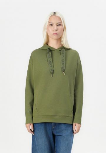 Пуловер с капюшоном