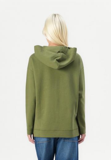 Пуловер с капюшоном