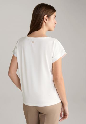 Атласная блузка