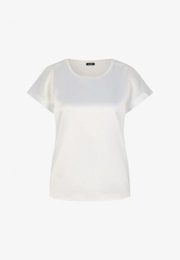 Атласная блузка