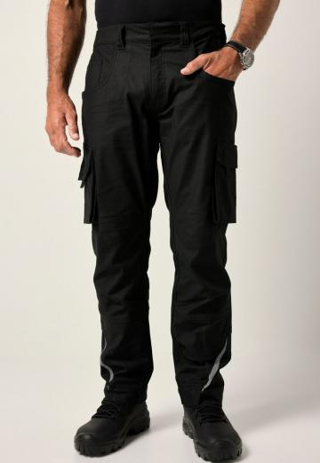 Брюки с накладными карманами