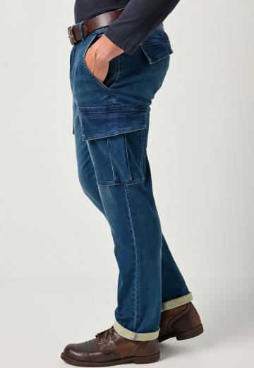 Брюки с накладными карманами