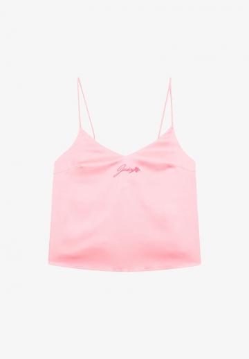 Топ на бретельках