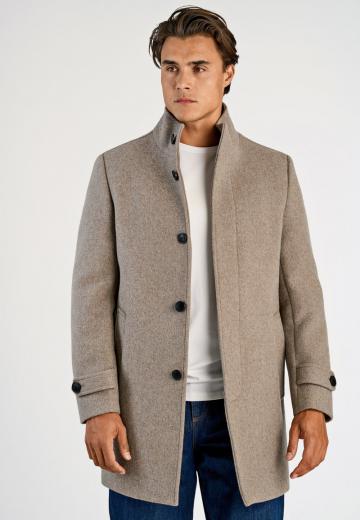 Шерстяное пальто