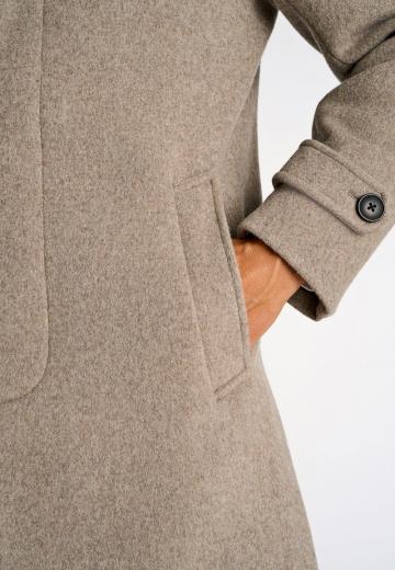 Шерстяное пальто