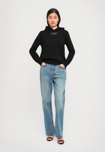 Пуловер с капюшоном