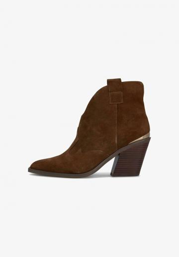 Полусапожки на высоком каблуке