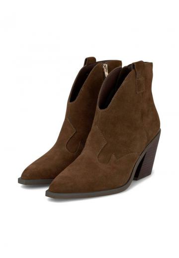 Полусапожки на высоком каблуке