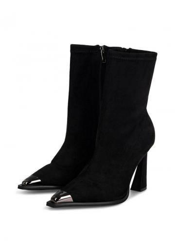 Полусапожки на высоком каблуке