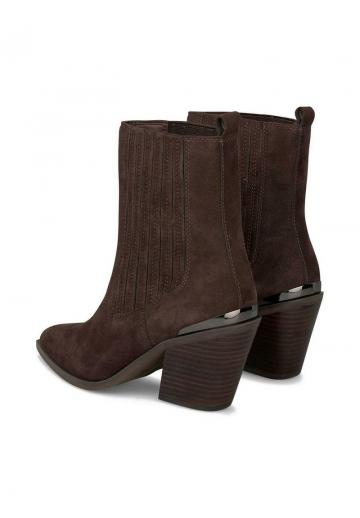 Полусапожки на высоком каблуке