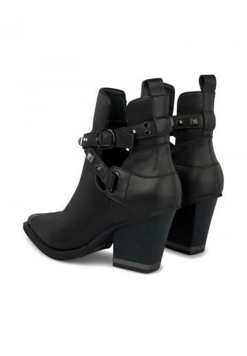 Полусапожки на высоком каблуке