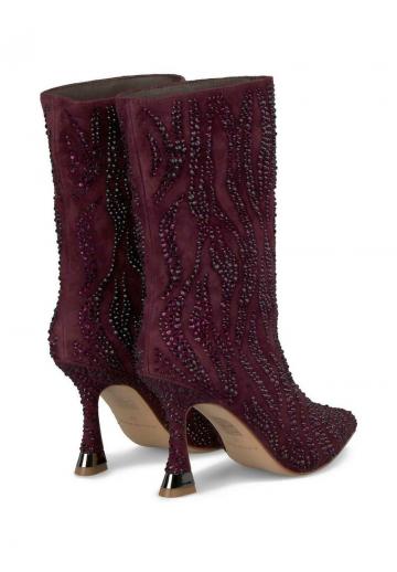 Полусапожки на высоком каблуке