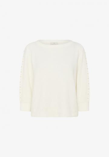 Пуловер с рукавом три четверти