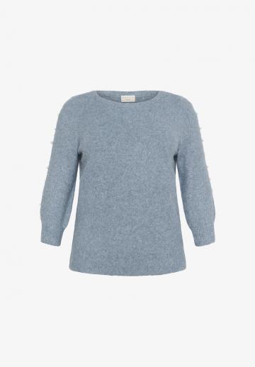 Пуловер с рукавом три четверти