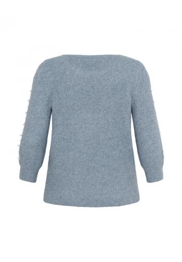 Пуловер с рукавом три четверти