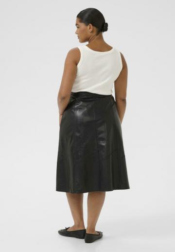 Кожаная юбка