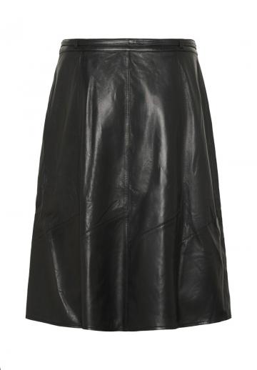 Кожаная юбка