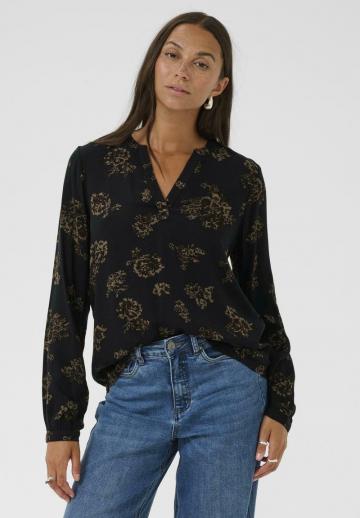 Длинная блузка