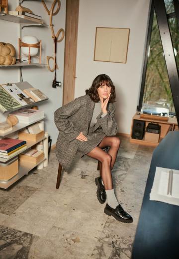 Короткое пальто