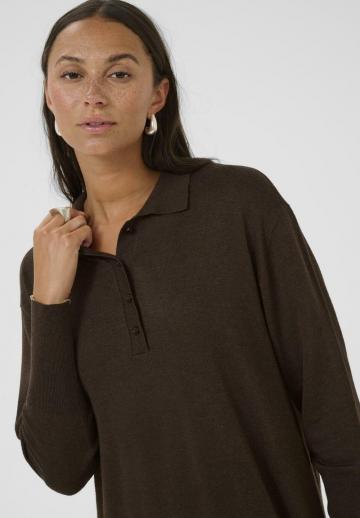 Вязаное платье