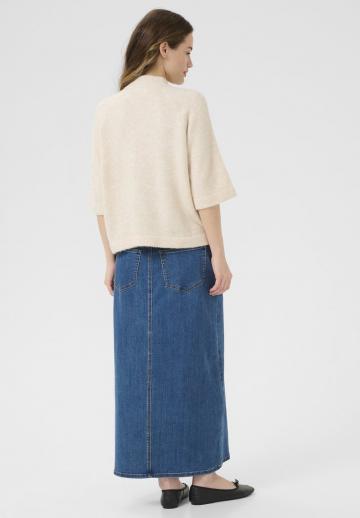 Пуловер с коротким рукавом