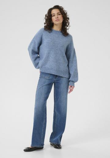 Длинный пуловер