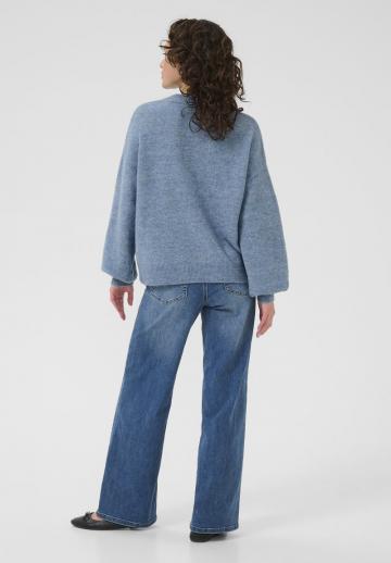 Длинный пуловер