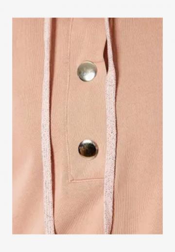 Пуловер с капюшоном