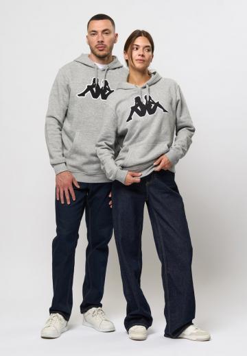 Пуловер с капюшоном