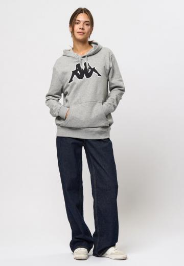 Пуловер с капюшоном