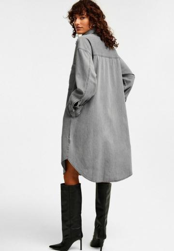 Джинсовое платье