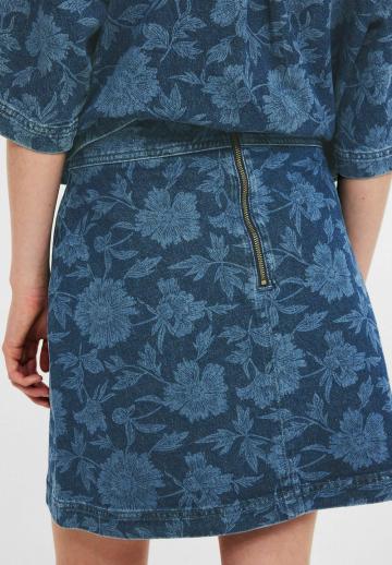 Джинсовая юбка