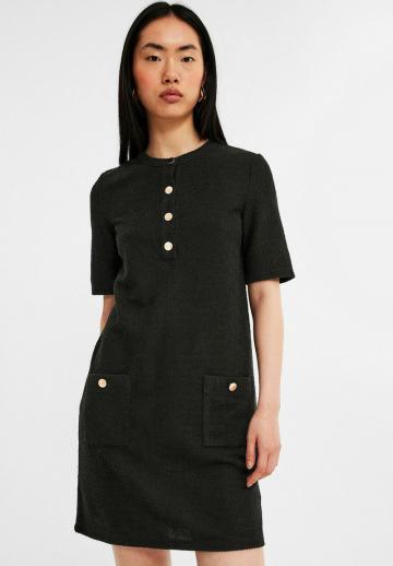 Вязаное платье