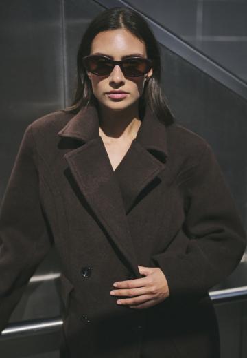 Шерстяное пальто