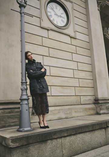 Короткое пальто