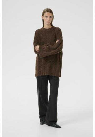 Длинный пуловер